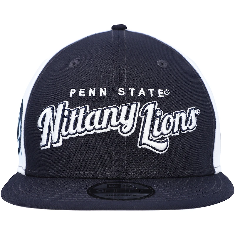 Men's New Era  Navy Penn State Nittany Lions Outright 9FIFTY Snapback Hat