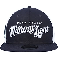 Men's New Era  Navy Penn State Nittany Lions Outright 9FIFTY Snapback Hat