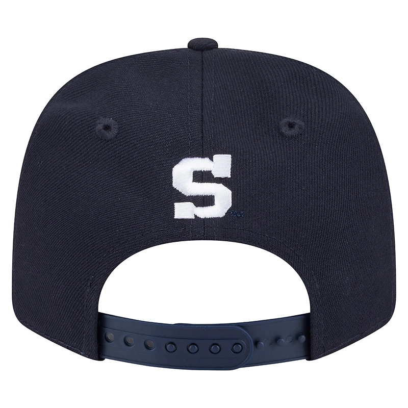 Men's New Era Navy Penn State Nittany Lions Team Collective 9SEVENTY Stretch-Snap Adjustable Hat