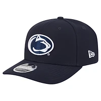 Casquette ajustable extensible à boutons-pression New Era bleu marine Penn State Nittany Lions Team Collective 9SEVENTY pour homme