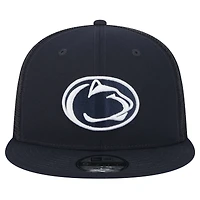 Men's New Era Navy Penn State Nittany Lions Trucker 9FIFTY Snapback Hat