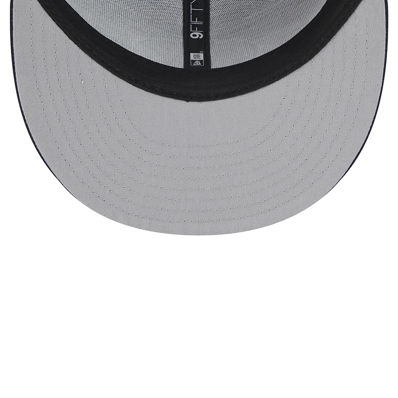 Men's New Era Navy Penn State Nittany Lions Trucker 9FIFTY Snapback Hat