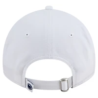 Casquette ajustable New Era Penn State Nittany Lions 9TWENTY pour homme, blanche