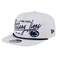 Men's New Era  White Penn State Nittany Lions Team Rope 19TWENTY Adjustable Hat