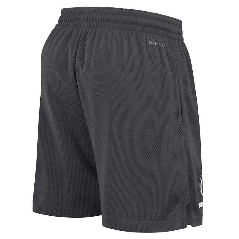 Short Nike Anthracite Penn State Nittany Lions 2024 Sideline Performance Mesh pour homme