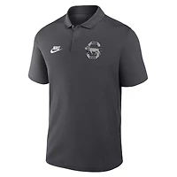 Men's Nike Anthracite Penn State Nittany Lions Primetime Victory Legacy Vault Logo Performance Polo