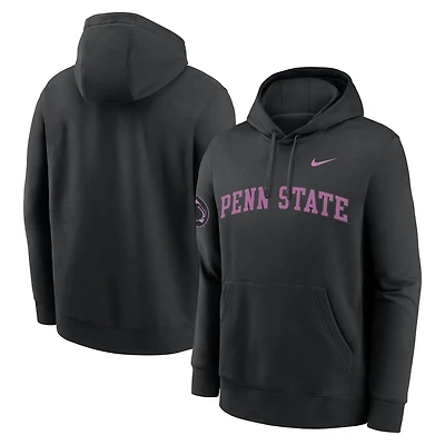 Sweat à capuche Nike bleu marine Penn State Nittany Lions 2025 Sideline Club Fleece pour homme