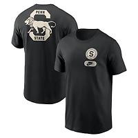T-shirt Nike noir Penn State Nittany Lions pour homme