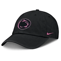 Casquette ajustable Nike Penn State Nittany Lions Retro Club noire pour homme