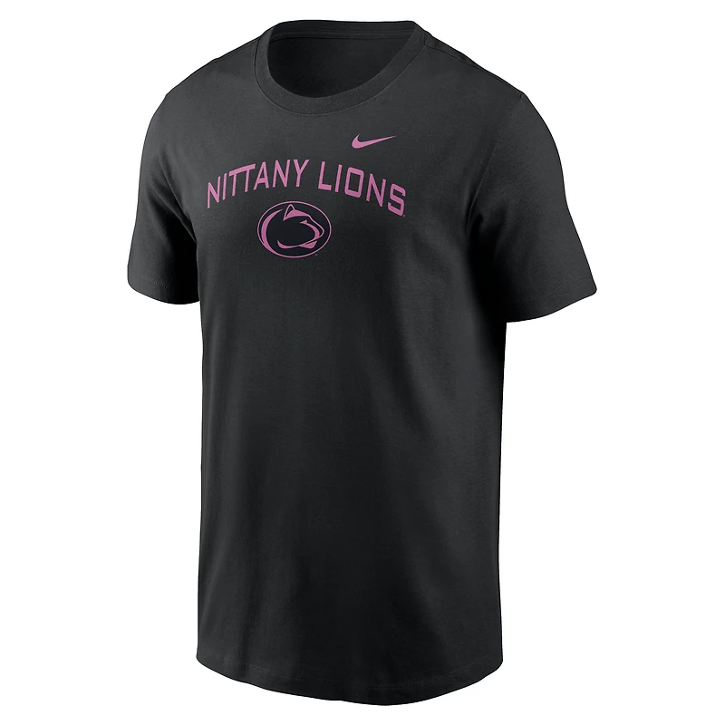 T-shirt Nike Penn State Nittany Lions noir rétro pour homme