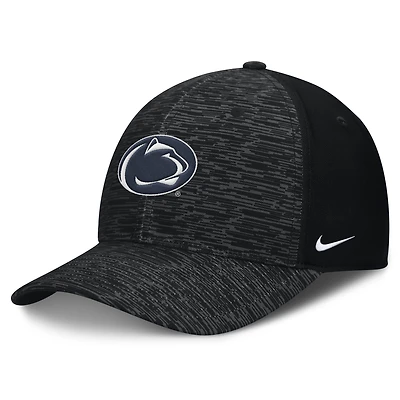 Casquette Nike Penn State Nittany Lions Velocity Flex noire pour homme