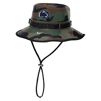 Men's Nike Camo Penn State Nittany Lions 2024 Military Appreciation Apex Bucket Hat