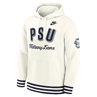 Sweat à capuche rétro Nike Penn State Nittany Lions Legacy pour homme, couleur crème