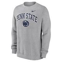 Men's Nike Gray Penn State Nittany Lions Arch Pullover Sweatshirt