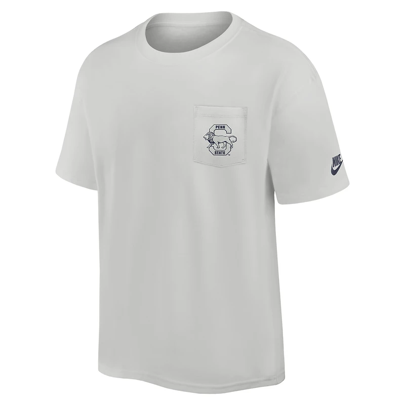 T-shirt Nike gris Penn State Nittany Lions Legacy 2-Hit Max90 Pocket pour homme