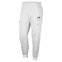 Pantalon de jogging cargo Nike gris chiné Penn State Nittany Lions Club pour homme