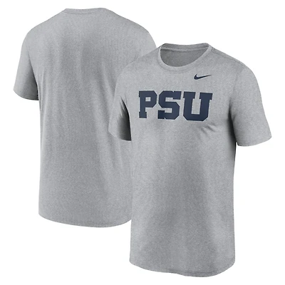 T-shirt Nike bleu marine Penn State Nittany Lions Primetime Legend avec logo alternatif pour homme
