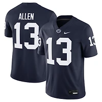 Maillot de football américain Nike Kaytron Allen bleu marine pour homme des Nittany Lions Penn State