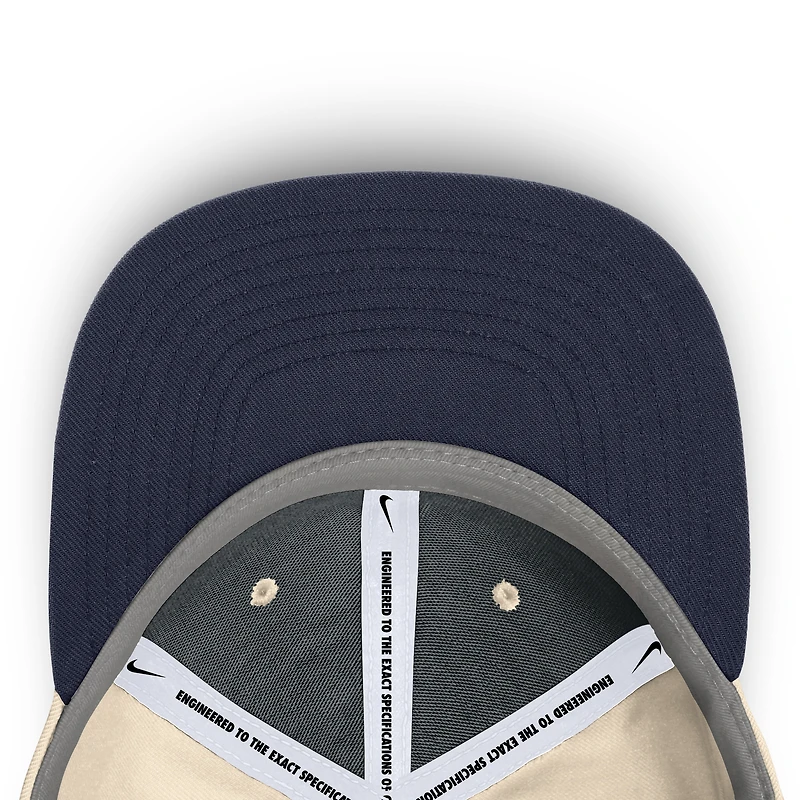 Casquette ajustée Nike Natural Penn State Nittany Lions 2026 Primetime pour homme