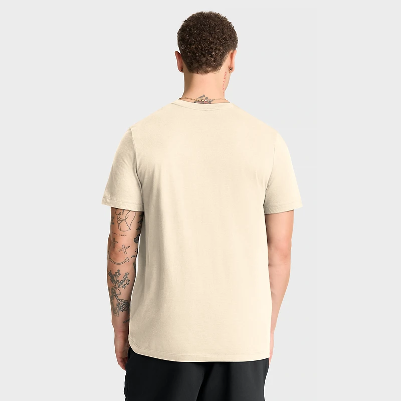 Men's Nike Natural Penn State Nittany Lions Legacy Arch Helmet T-Shirt