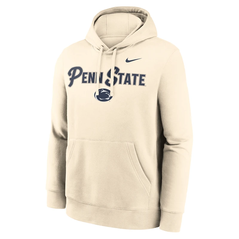 Men's Nike Natural Penn State Nittany Lions Primetime Club Hoodie