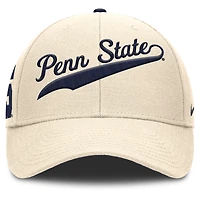 Casquette ajustable Nike Natural Penn State Nittany Lions Primetime Rise pour homme