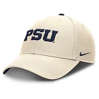 Casquette ajustable Nike Natural Penn State Nittany Lions Primetime Rise Dri-FIT pour homme