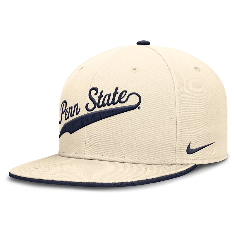 Men's Nike Natural Penn State Nittany Lions Primetime True Dri-FIT Fitted Hat