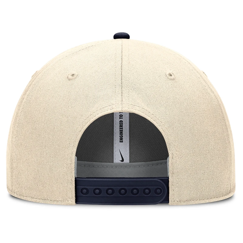 Men's Nike Natural Penn State Nittany Lions Rise Legacy Adjustable Hat