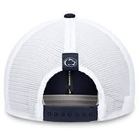 Men's Nike Navy/White Penn State Nittany Lions 2024 Sideline Trucker Adjustable Hat
