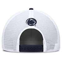Casquette ajustable Nike pour homme, bleu marine/blanc, Penn State Nittany Lions 2025 On-Field Rise Patch Trucker