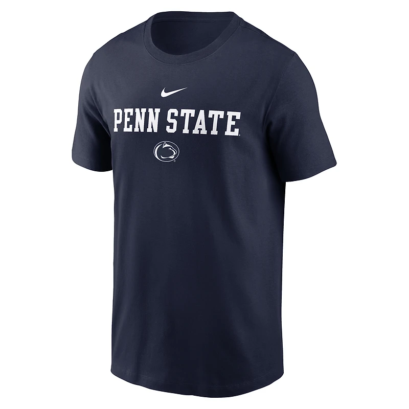 T-shirt Nike bleu marine Penn State Nittany Lions 2-Hit Stacked pour homme