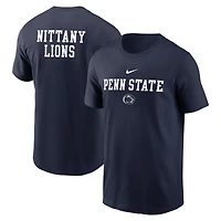 T-shirt Nike bleu marine Penn State Nittany Lions 2-Hit Stacked pour homme