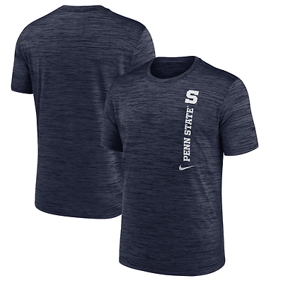 T-shirt Nike bleu marine Penn State Nittany Lions 2024 Sideline Velocity Dri-FIT pour homme