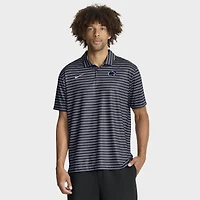Polo Nike bleu marine Penn State Nittany Lions 2025 Coaches Premium Tour Stripe Dri-FIT pour homme