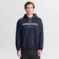 Sweat à capuche Nike bleu marine Penn State Nittany Lions 2025 Courtside Basketball Practice Raglan Dri-FIT pour homme