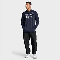 Sweat à capuche Nike bleu marine Penn State Nittany Lions 2025 Sideline Dri-FIT manches longues pour homme
