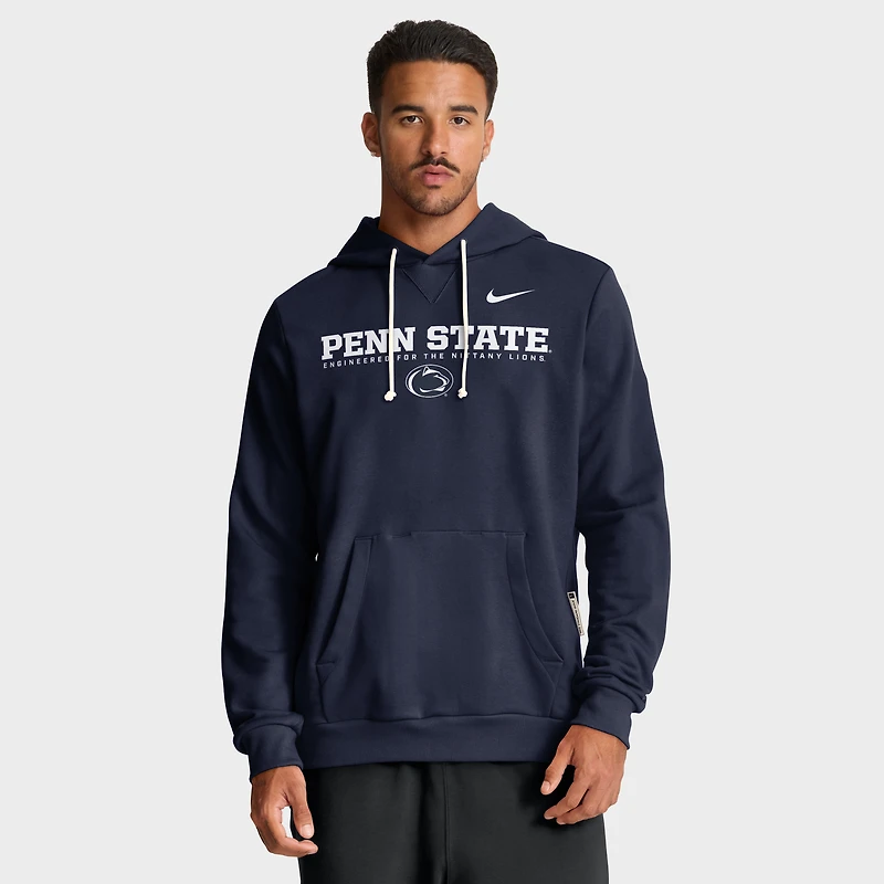 Sweat à capuche Nike bleu marine Penn State Nittany Lions 2025 Sideline Standard Issue Dri-FIT pour homme