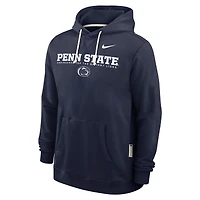 Men's Nike Navy Penn State Nittany Lions 2025 Sideline Standard Issue Dri-FIT Hoodie