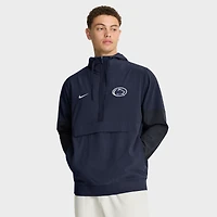 Men's Nike Navy Penn State Nittany Lions Anorak Half-Zip Hoodie Jacket