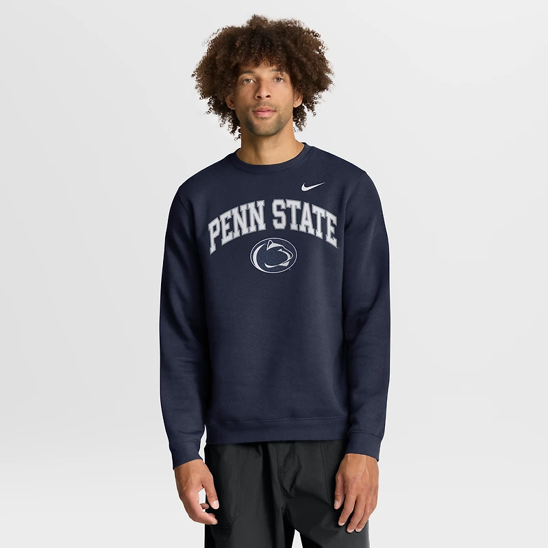 Men's Nike Navy Penn State Nittany Lions Arch Pullover Sweatshirt