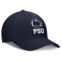 Casquette ajustable Nike Penn State Nittany Lions Campus Club bleu marine pour homme
