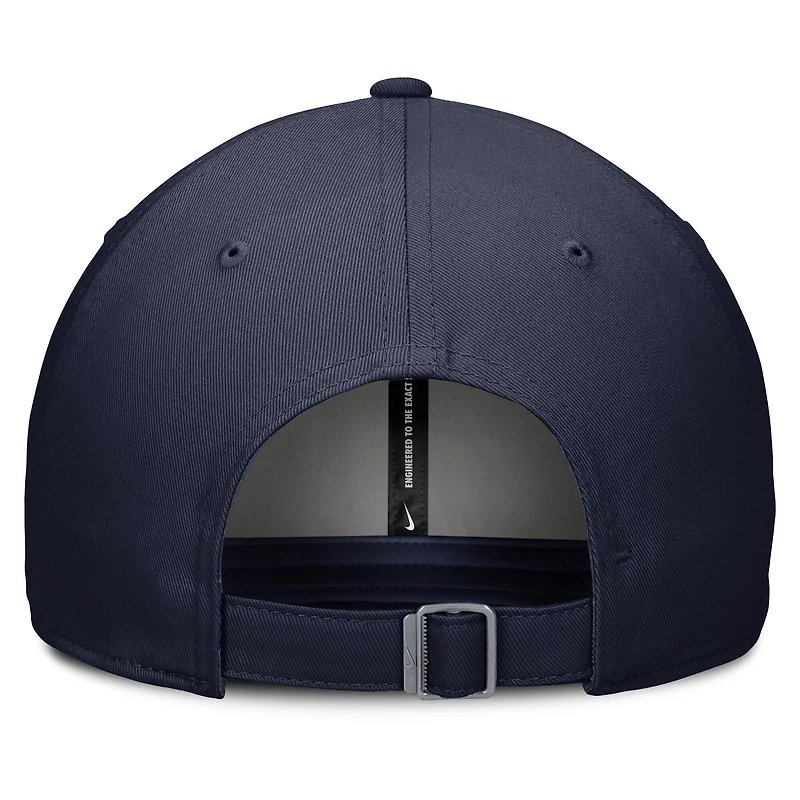Casquette ajustable Nike Penn State Nittany Lions Campus Club bleu marine pour homme