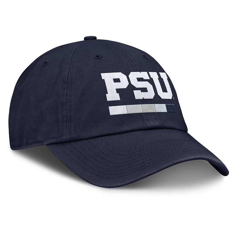 Casquette ajustable Nike bleu marine Penn State Nittany Lions Club Campus pour homme