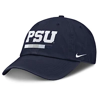 Casquette ajustable Nike bleu marine Penn State Nittany Lions Club Campus pour homme