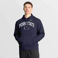 Sweat à capuche Nike bleu marine Penn State Nittany Lions Club Fleece Arch pour homme