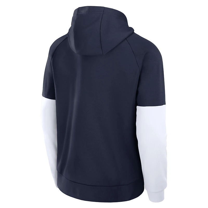 Sweat à capuche Nike Penn State Nittany Lions Fitness Performance pour homme bleu marine