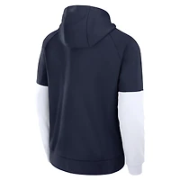 Sweat à capuche Nike Penn State Nittany Lions Fitness Performance pour homme bleu marine