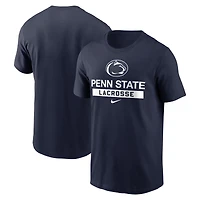 Men's Nike Navy Penn State Nittany Lions Lacrosse T-Shirt