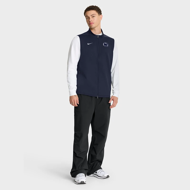 Men's Nike Navy Penn State Nittany Lions Primetime Victory Performance Full-Zip Vest
